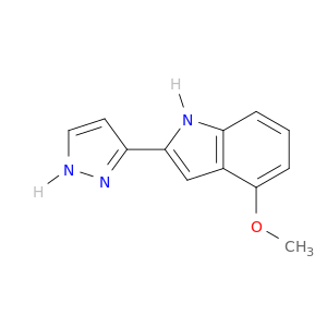1H-Indole, 4-methoxy-2-(1H-pyrazol-3-yl)-