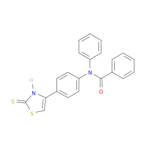 Benzamide, N-[4-(2,3-dihydro-2-thioxo-4-thiazolyl)phenyl]-N-phenyl-