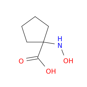 Cyclopentanecarboxylicacid, 1-(hydroxyamino)-