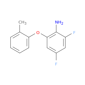 2,4-Difluoro-6-(2-methylphenoxy)aniline