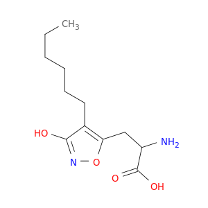 2-AMINO-3-(4-HEXYL-3-OXO-1,2-OXAZOL-5-YL)PROPANOIC ACID