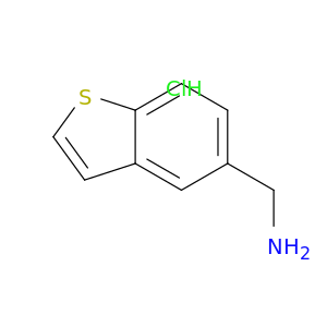苯并[b]噻吩-5-基甲胺盐酸盐