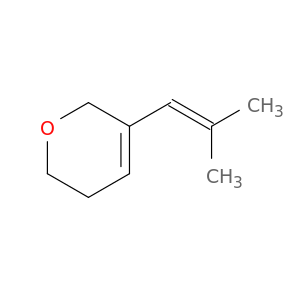 2H-Pyran, 3,6-dihydro-5-(2-methyl-1-propenyl)-