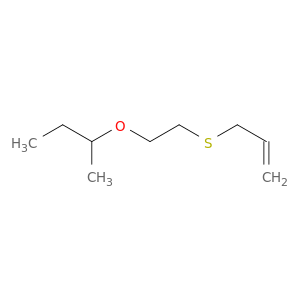 Butane, 2-[2-(2-propenylthio)ethoxy]-