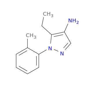 5-Ethyl-1-(2-methylphenyl)-1H-pyrazol-4-amine