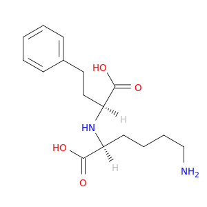(S)-6-Amino-2-(((S)-1-carboxy-3-phenylpropyl)amino)hexanoic acid