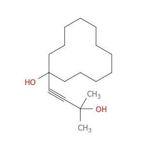Cyclododecanol, 1-(3-hydroxy-3-methyl-1-butynyl)-
