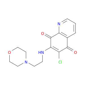 6-氯-7-[[2-(4-吗啉基)乙基]氨基]-5,8-喹啉二酮