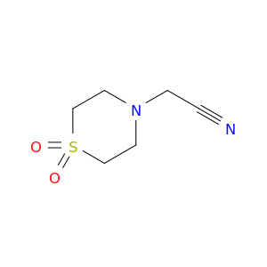 2-(1,1-dioxo-1lambda6-thiomorpholin-4-yl)acetonitrile