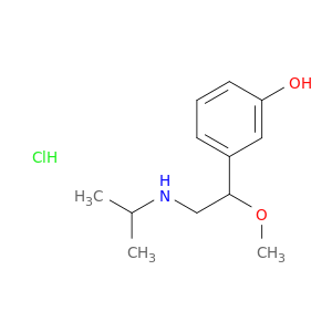 Phenol, 3-[1-methoxy-2-[(1-methylethyl)amino]ethyl]-, hydrochloride