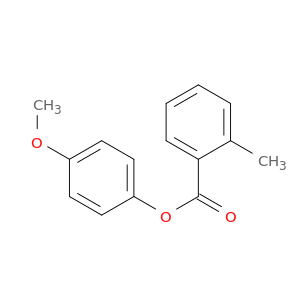 Benzoic acid, 2-methyl-, 4-methoxyphenyl ester