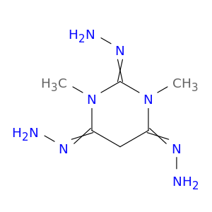 2,4,6(1H,3H,5H)-Pyrimidinetrione, 1,3-dimethyl-, trihydrazone