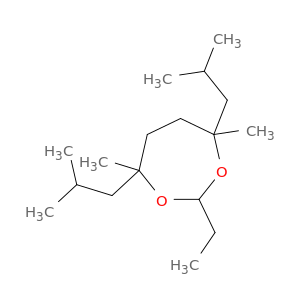 1,3-Dioxepane, 2-ethyl-4,7-dimethyl-4,7-bis(2-methylpropyl)-