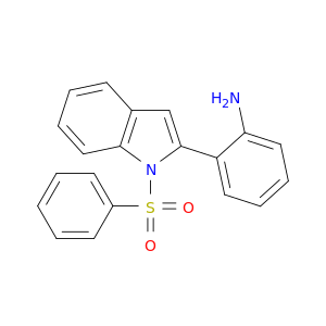 1H-Indole, 2-(2-aminophenyl)-1-(phenylsulfonyl)-