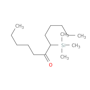 6-Dodecanone, 7-(trimethylsilyl)-
