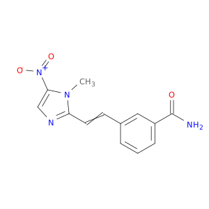 Benzamide, 3-[2-(1-methyl-5-nitro-1H-imidazol-2-yl)ethenyl]-