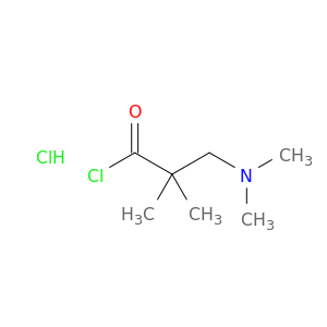 Propanoyl chloride, 3-(dimethylamino)-2,2-dimethyl-, hydrochloride