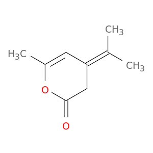 2H-Pyran-2-one, 3,4-dihydro-6-methyl-4-(1-methylethylidene)-