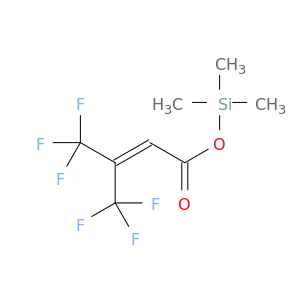 2-Butenoic acid, 4,4,4-trifluoro-3-(trifluoromethyl)-, trimethylsilyl ester