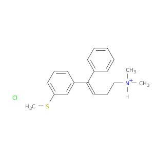 DIMETHYL-[(E)-4-(3-METHYLSULFANYLPHENYL)-4-PHENYL-BUT-3-ENYL]AZANIUM CHLORIDE