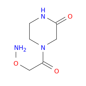 4-[2-(氨氧基)乙酰基]-2-哌嗪酮
