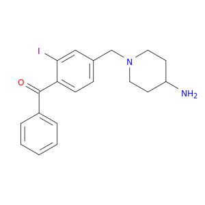Methanone, [4-[(4-amino-1-piperidinyl)methyl]-2-iodophenyl]phenyl-