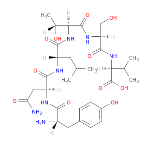 L-Valine,N-[N-[N-[N-(N2-L-tyrosyl-L-asparaginyl)-L-leucyl]-L-threonyl]-L-seryl]- (9CI)