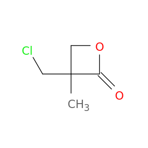 2-Oxetanone, 3-(chloromethyl)-3-methyl-