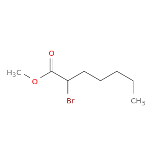 Heptanoic acid, 2-bromo-, methyl ester