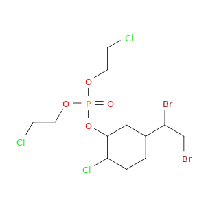 Phosphoric acid,2-chloro-5-(1,2-dibromoethyl)cyclohexyl bis(2-chloroethyl) ester (9CI)