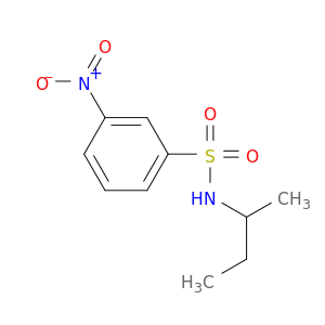 N-(1-甲基丙基)-3-硝基苯磺酰胺