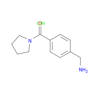 1-[4-(Pyrrolidin-1-ylcarbonyl)phenyl]methanamine Hydrochloride