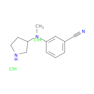 3-[Methyl(pyrrolidin-3-yl)amino]benzonitrile dihydrochloride