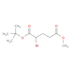 Pentanedioic acid, 2-bromo-, 1-(1,1-dimethylethyl) 5-methyl ester