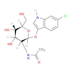 6-氯-3-吲哚基 N-乙酰基-BETA-D-氨基葡萄糖苷
