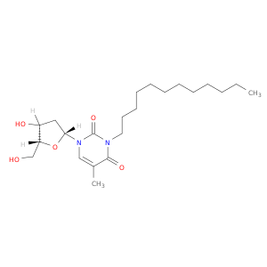 Thymidine, 3-dodecyl-