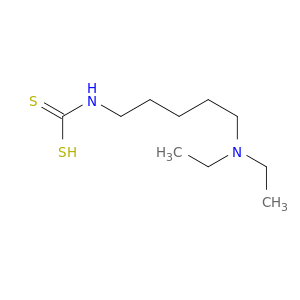 N-(5-(DIETHYLAMINO)PENTYL)DITHIOCARBAMIC ACID