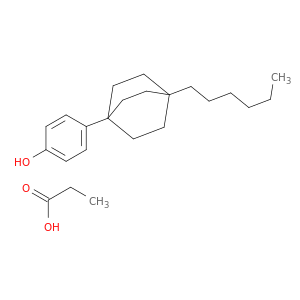 Phenol, 4-(4-hexylbicyclo[2.2.2]oct-1-yl)-, propanoate