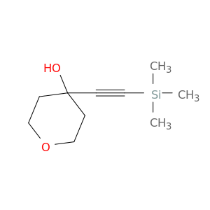 4-[2-(Trimethylsilyl)ethynyl]oxan-4-ol