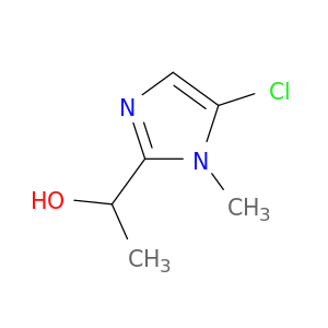 1-(5-chloro-1-methyl-1H-imidazol-2-yl)ethan-1-ol