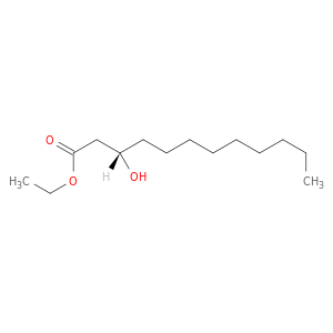 Dodecanoic acid, 3-hydroxy-, ethyl ester, (3S)-
