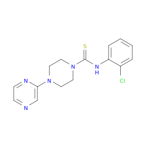 1-Piperazinecarbothioamide, N-(2-chlorophenyl)-4-pyrazinyl-