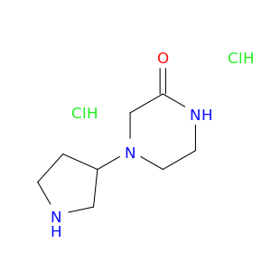 2-哌嗪酮,4-(3-吡咯烷基)-,盐酸盐(1：2)