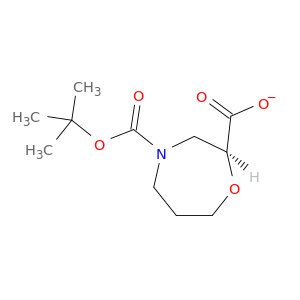 (S)-4-(叔丁氧基羰基)-1,4-氧氮杂环庚烷-2-羧酸