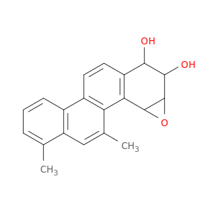 Chryseno[3,4-b]oxirene-1,2-diol,1,2,2a,3a-tetrahydro-4,6-dimethyl-, (1R,2S,2aS,3aR)-rel-