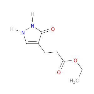 1H-Pyrazole-4-propanoic acid, 2,3-dihydro-3-oxo-, ethyl ester