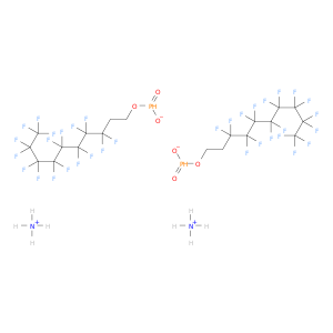 1-癸醇,3,3,4,4,5,5,6,6,7,7,8,8,9,9,10,10,10-10-庚二氟-,磷酸二氢盐,二醇盐