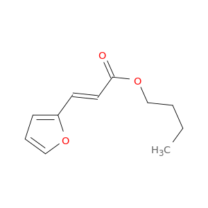 2-Propenoic acid, 3-(2-furanyl)-, butyl ester, (2E)-