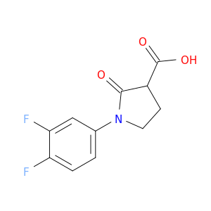 1-(3,4-Difluorophenyl)-2-oxopyrrolidine-3-carboxylic Acid