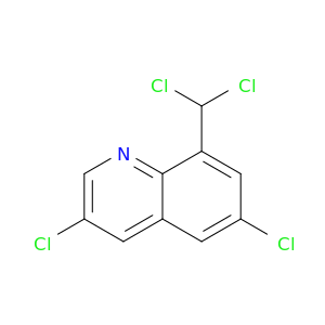 3,6-DICHLORO-8-(DICHLOROMETHYL)QUINOLINE